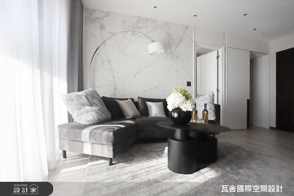 36坪預售屋＿北歐風客廳案例圖片＿瓦舍國際空間設計＿瓦舍_03之2