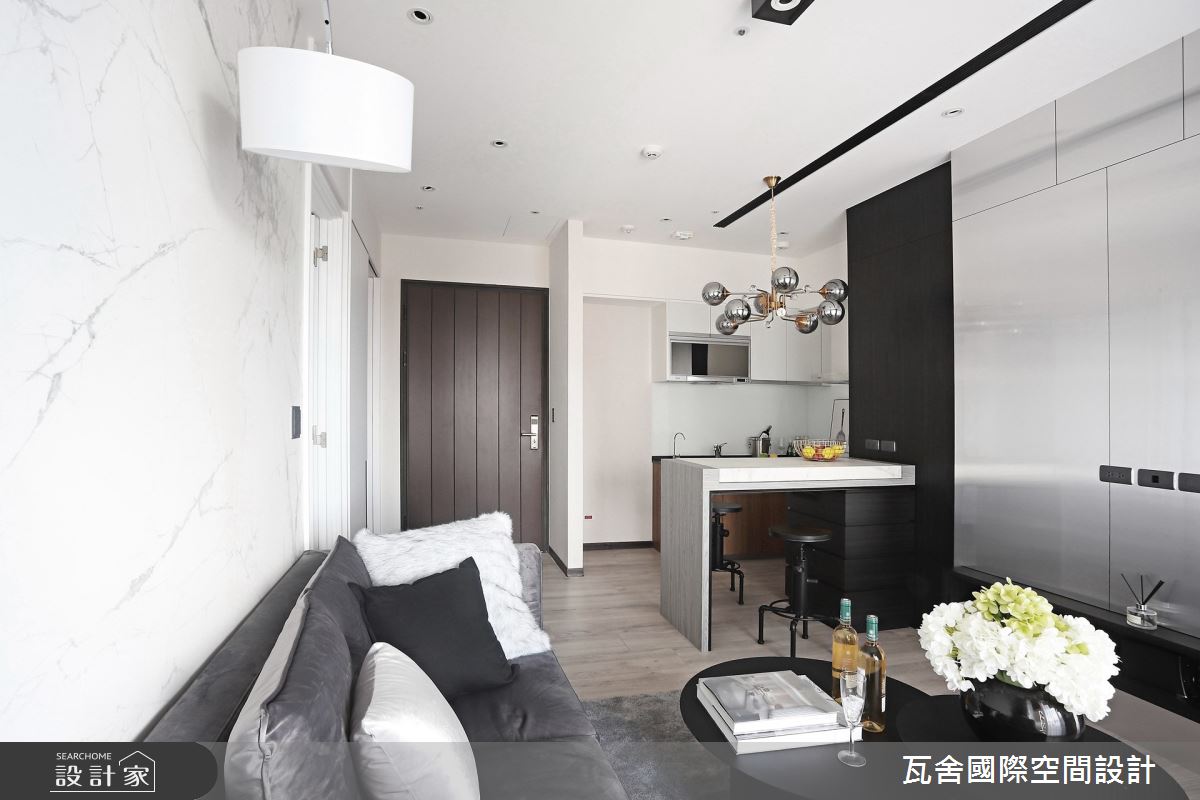 36坪預售屋＿北歐風客廳餐廳中島案例圖片＿瓦舍國際空間設計＿瓦舍_03之7