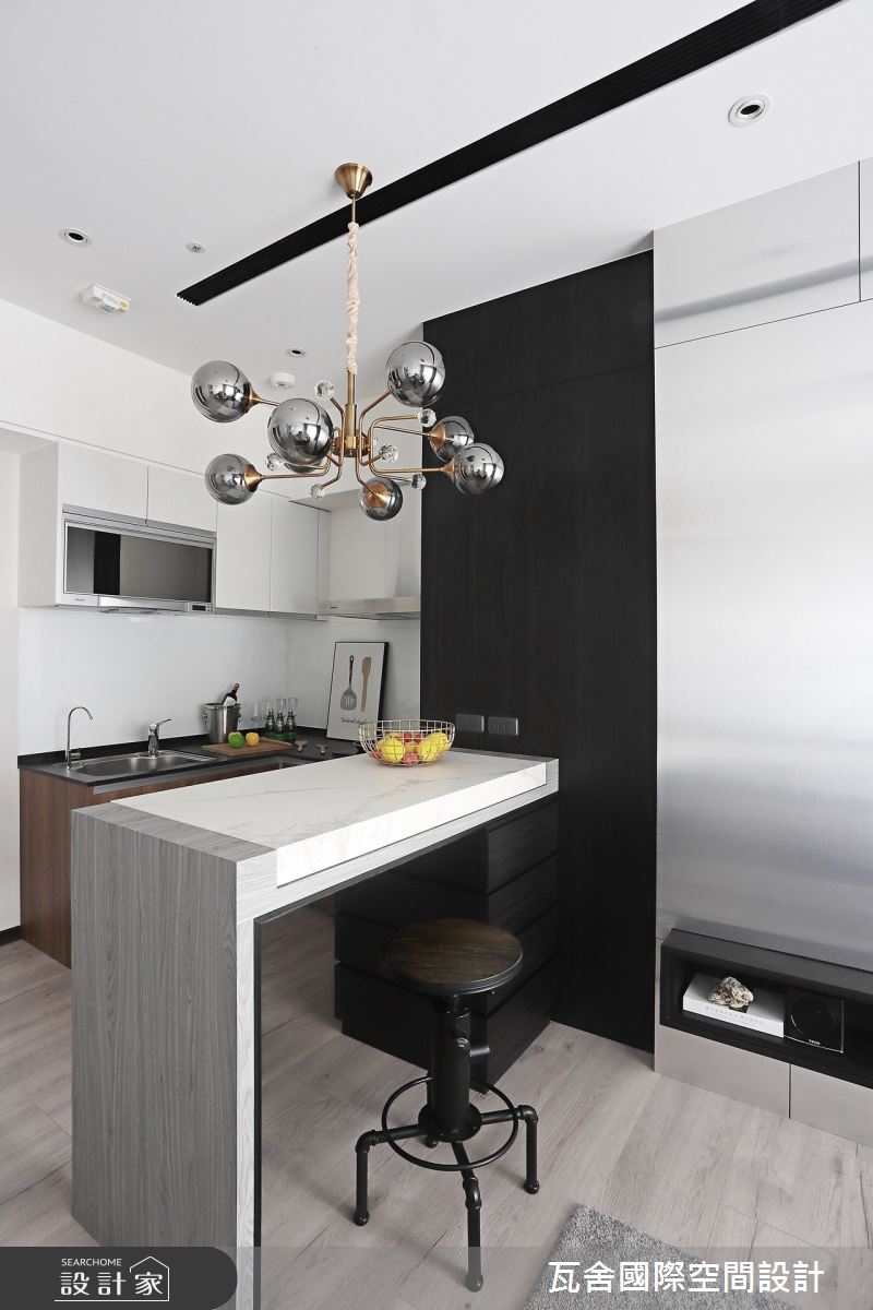 36坪預售屋＿北歐風餐廳廚房中島案例圖片＿瓦舍國際空間設計＿瓦舍_03之13