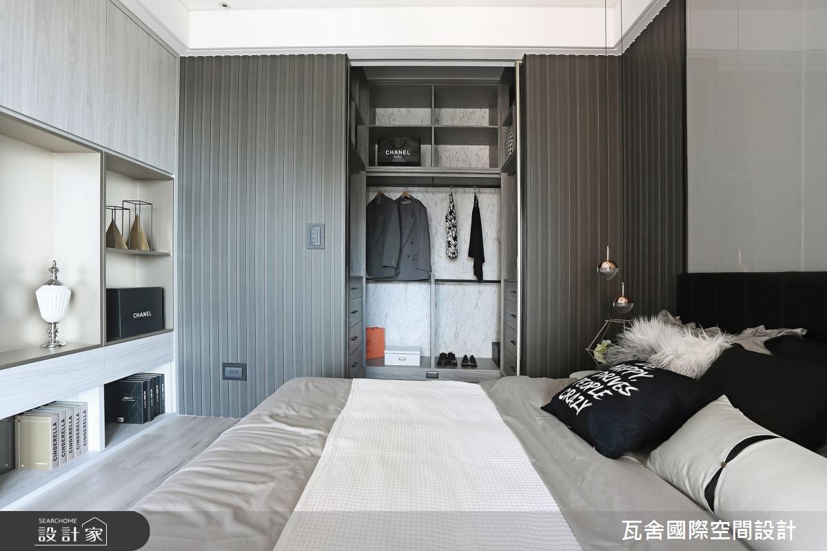 36坪預售屋＿北歐風臥室更衣間案例圖片＿瓦舍國際空間設計＿瓦舍_03之23