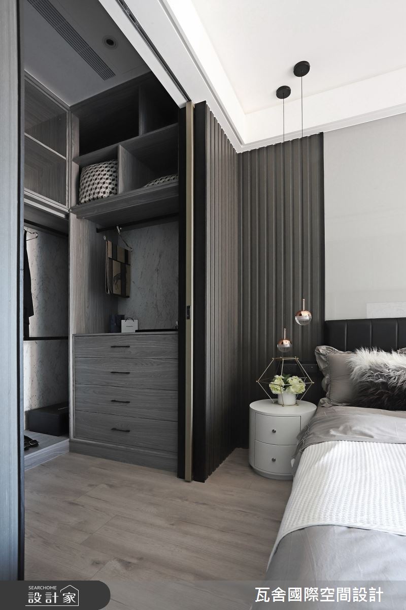 36坪預售屋＿北歐風臥室更衣間案例圖片＿瓦舍國際空間設計＿瓦舍_03之24