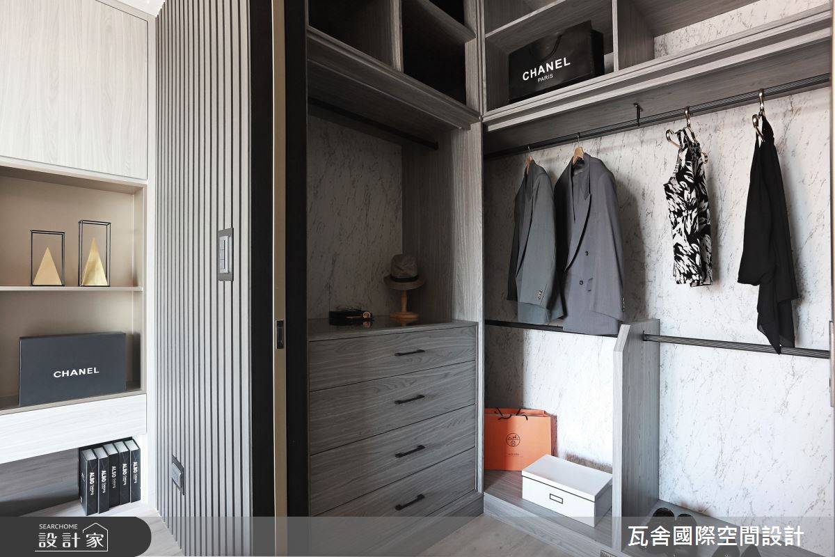 36坪預售屋＿北歐風更衣間案例圖片＿瓦舍國際空間設計＿瓦舍_03之25