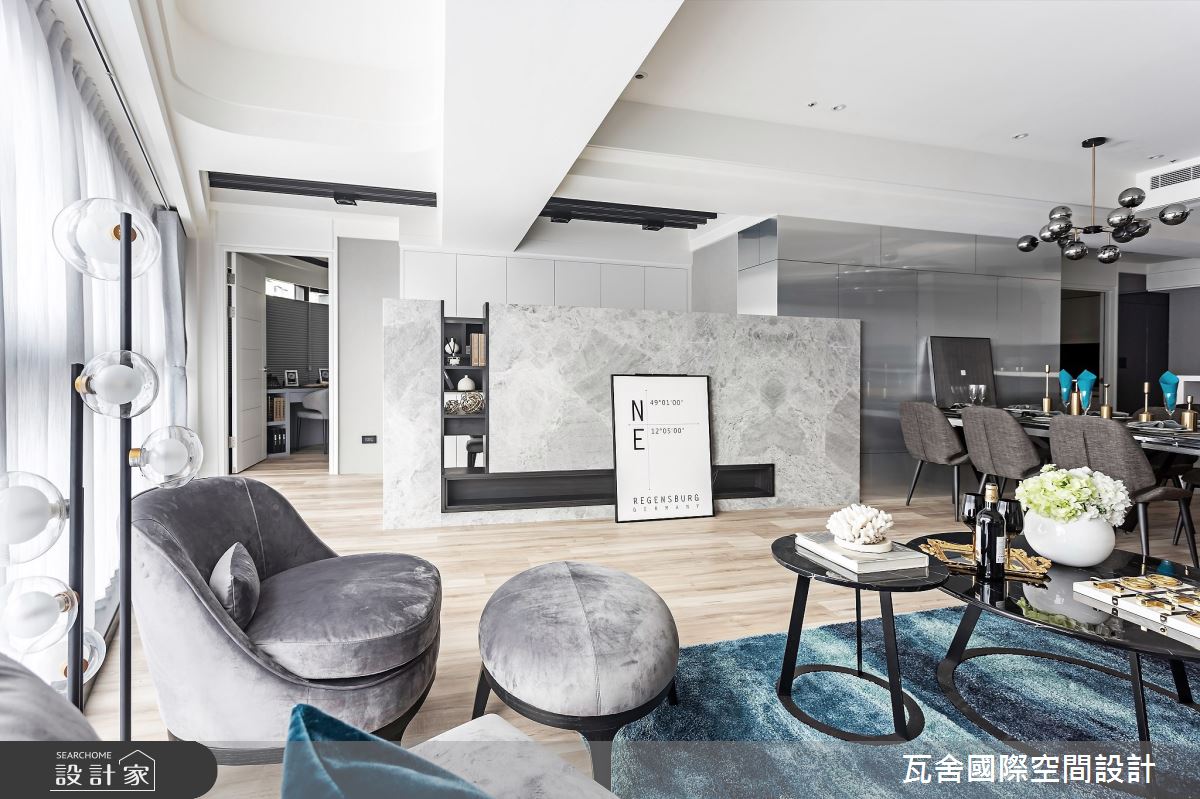 63坪預售屋＿現代風客廳餐廳案例圖片＿瓦舍國際空間設計＿瓦舍_04之5