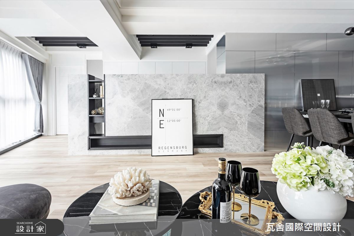 63坪預售屋＿現代風客廳餐廳案例圖片＿瓦舍國際空間設計＿瓦舍_04之9
