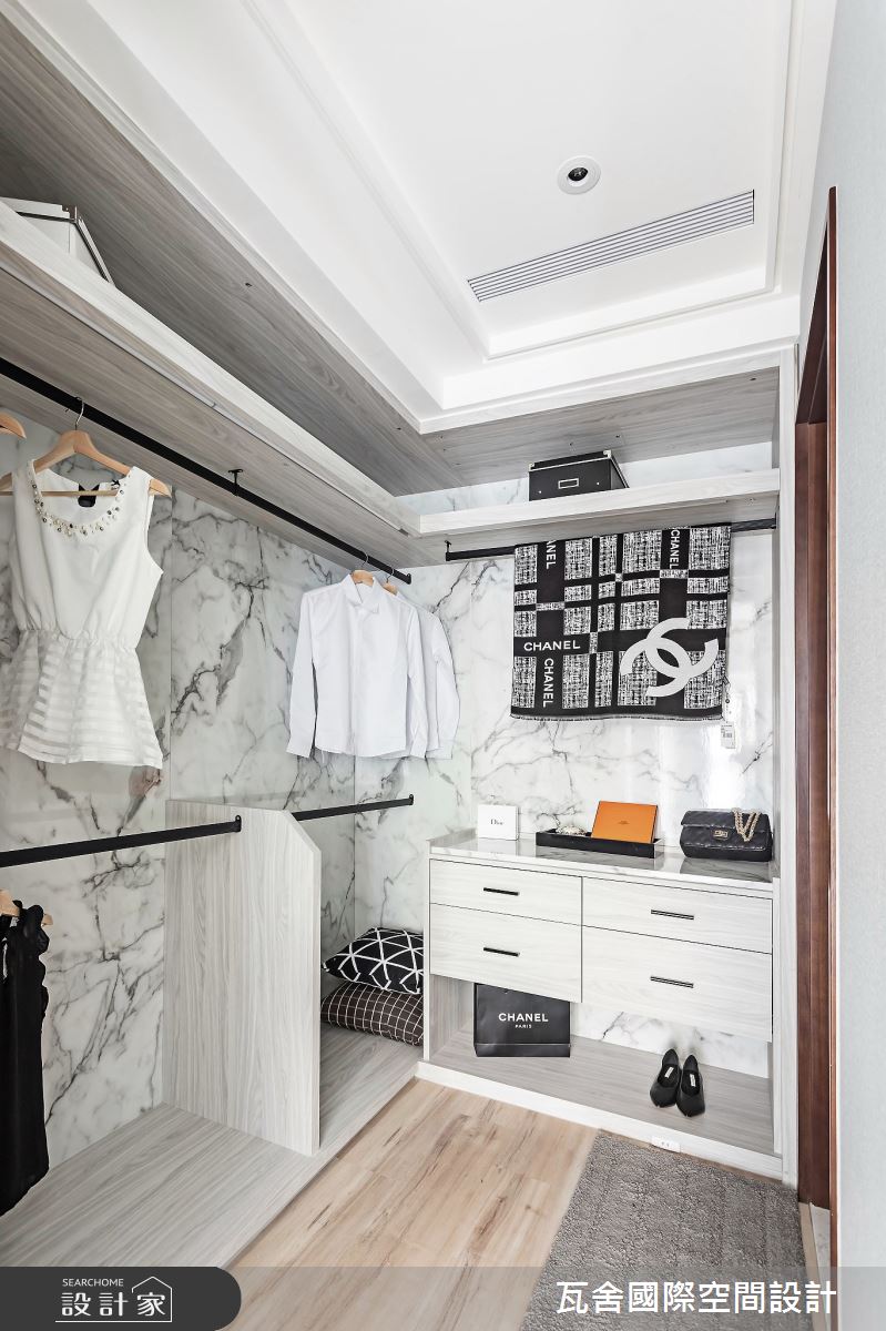 63坪預售屋＿現代風更衣間案例圖片＿瓦舍國際空間設計＿瓦舍_04之32