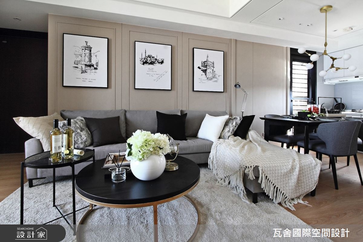 毛胚屋＿簡約風客廳餐廳廚房案例圖片＿瓦舍國際空間設計＿瓦舍_05之3