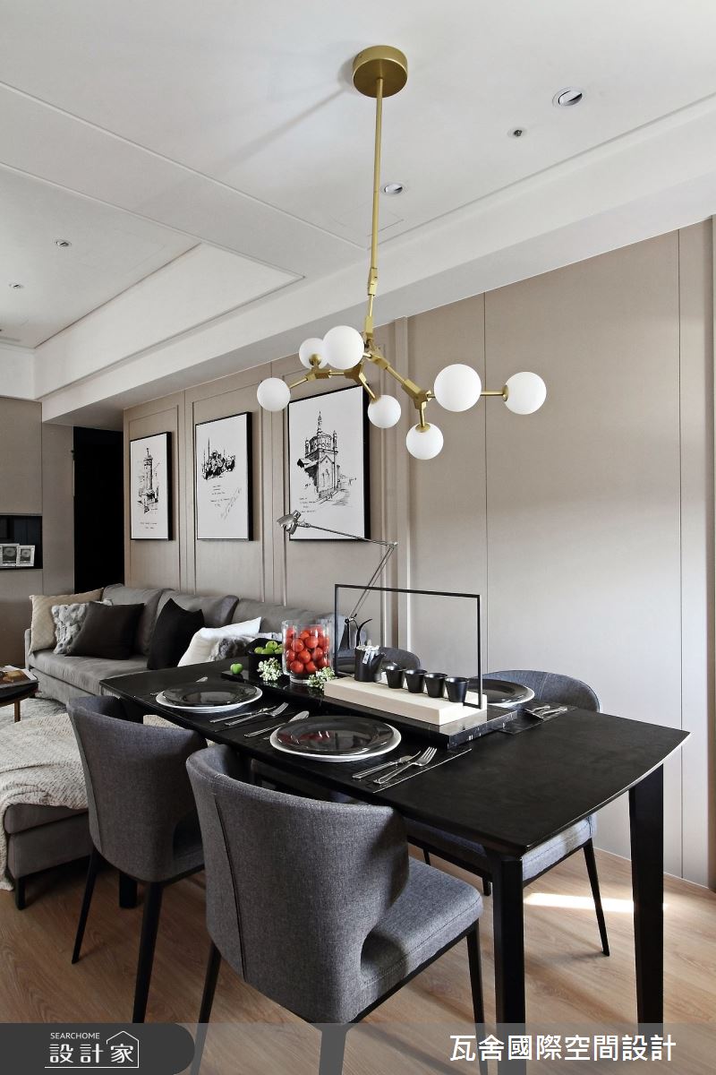 毛胚屋＿簡約風客廳餐廳案例圖片＿瓦舍國際空間設計＿瓦舍_05之8