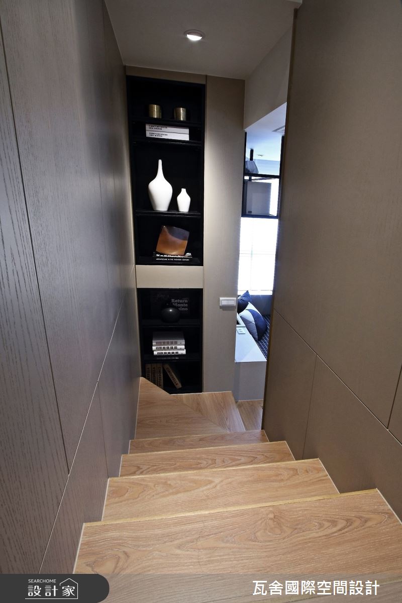 毛胚屋＿簡約風樓梯案例圖片＿瓦舍國際空間設計＿瓦舍_05之21
