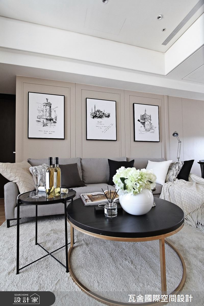 毛胚屋＿簡約風客廳案例圖片＿瓦舍國際空間設計＿瓦舍_05之13