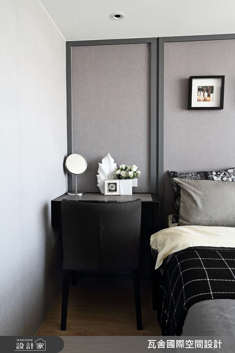 毛胚屋＿簡約風臥室案例圖片＿瓦舍國際空間設計＿瓦舍_05之25