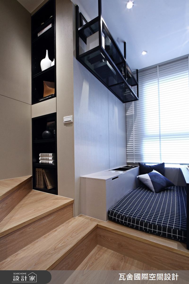 毛胚屋＿簡約風樓梯多功能室案例圖片＿瓦舍國際空間設計＿瓦舍_05之19