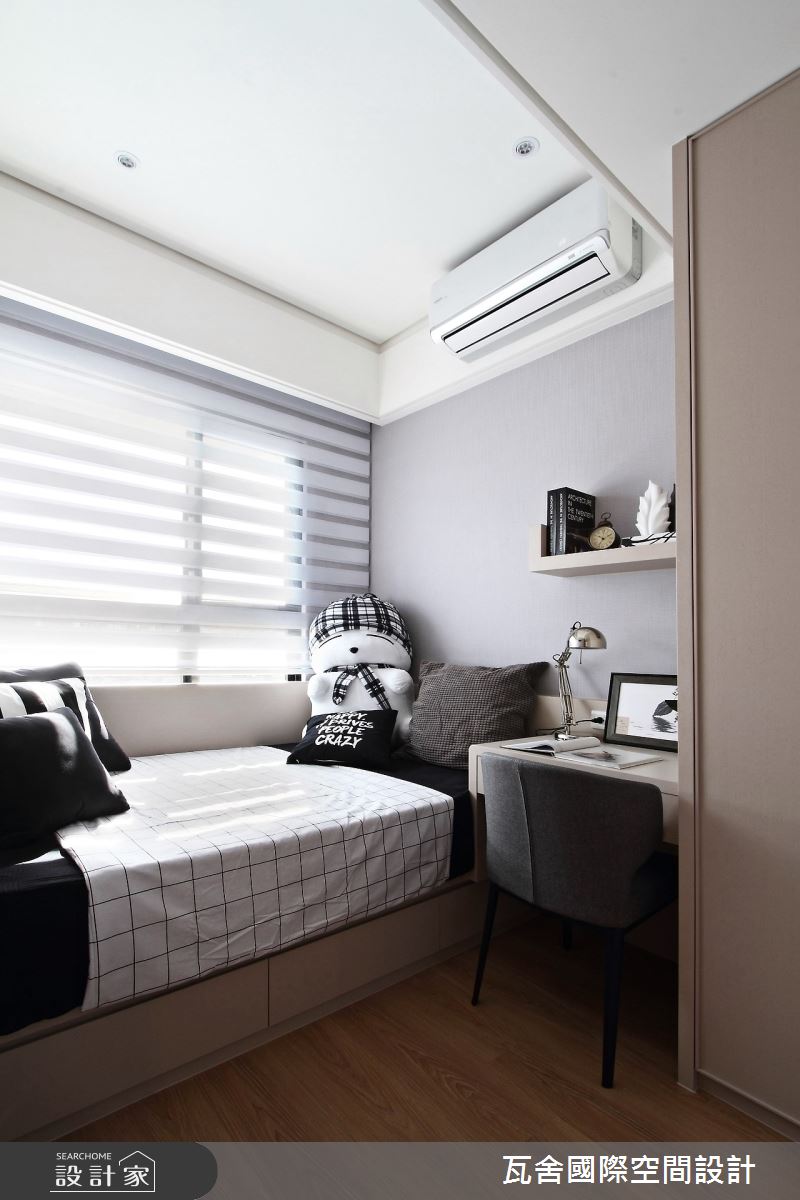 毛胚屋＿簡約風客房案例圖片＿瓦舍國際空間設計＿瓦舍_05之33