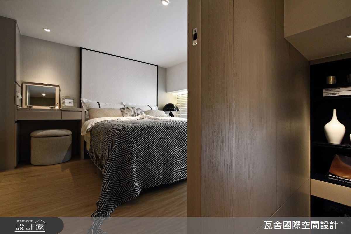 毛胚屋＿簡約風臥室案例圖片＿瓦舍國際空間設計＿瓦舍_05之26