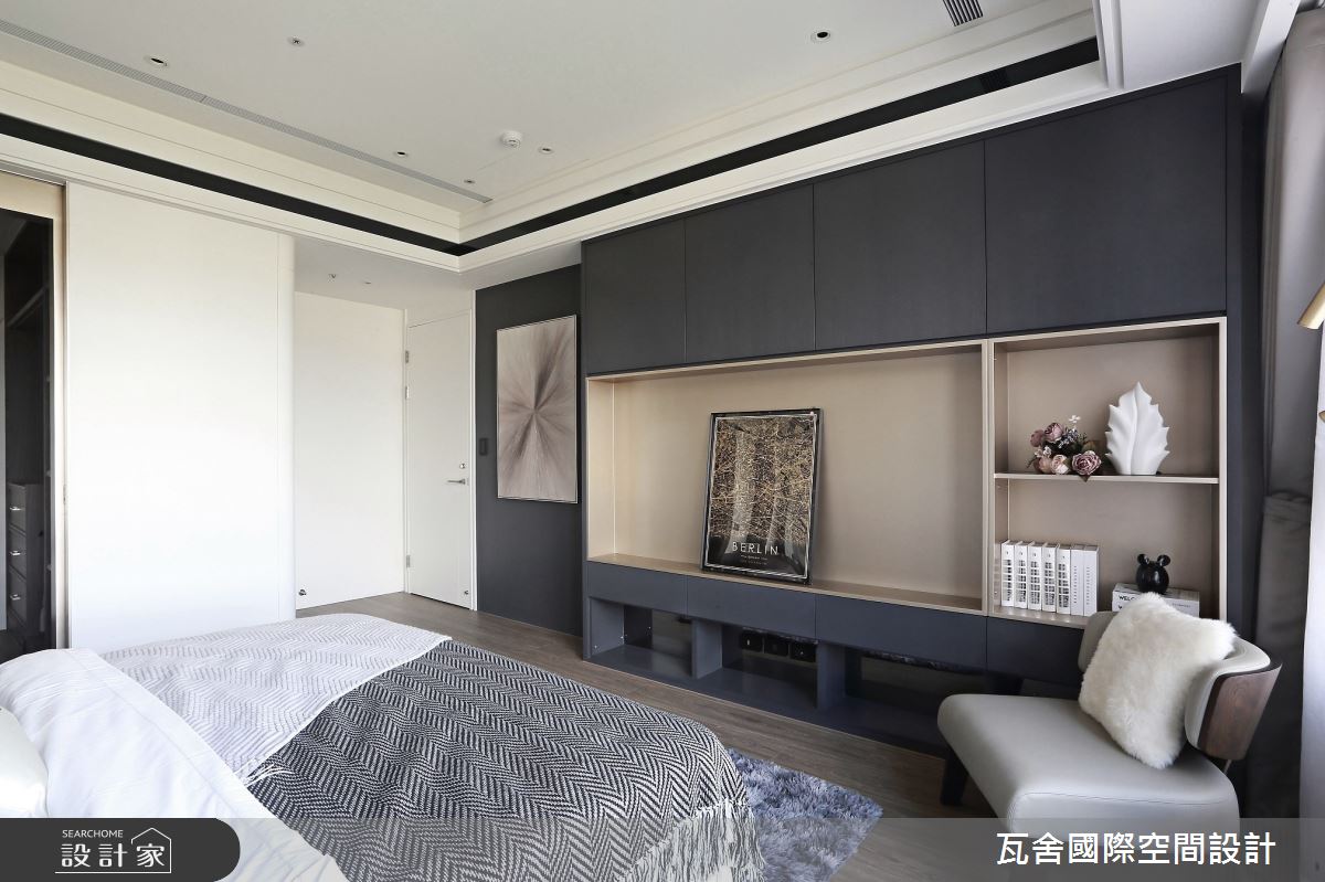 76坪新成屋(5年以下)＿現代風臥室案例圖片＿瓦舍國際空間設計＿瓦舍_06之26