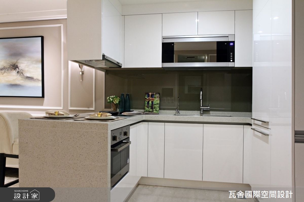 25坪毛胚屋＿新古典廚房中島案例圖片＿瓦舍國際空間設計＿瓦舍_07之10
