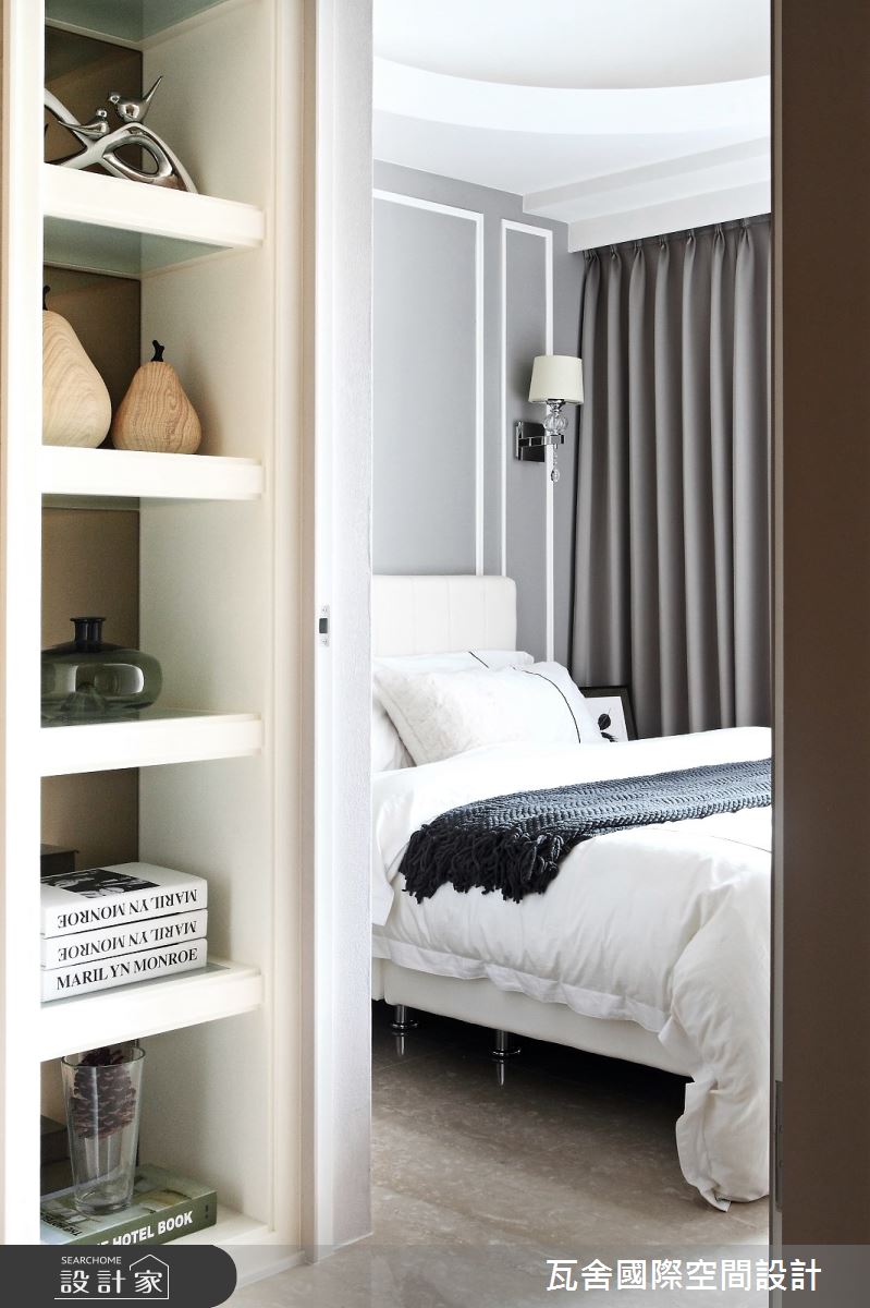 25坪毛胚屋＿新古典臥室案例圖片＿瓦舍國際空間設計＿瓦舍_07之12