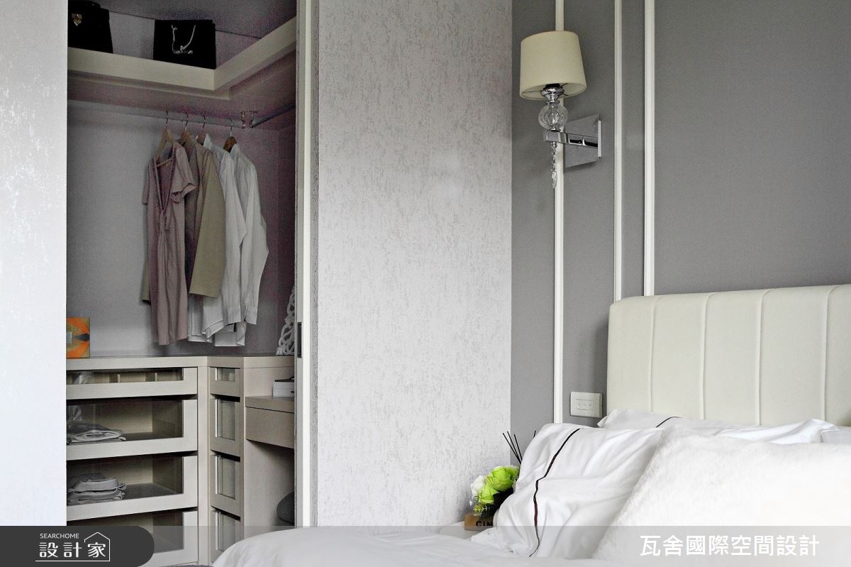 25坪毛胚屋＿新古典臥室更衣間案例圖片＿瓦舍國際空間設計＿瓦舍_07之15