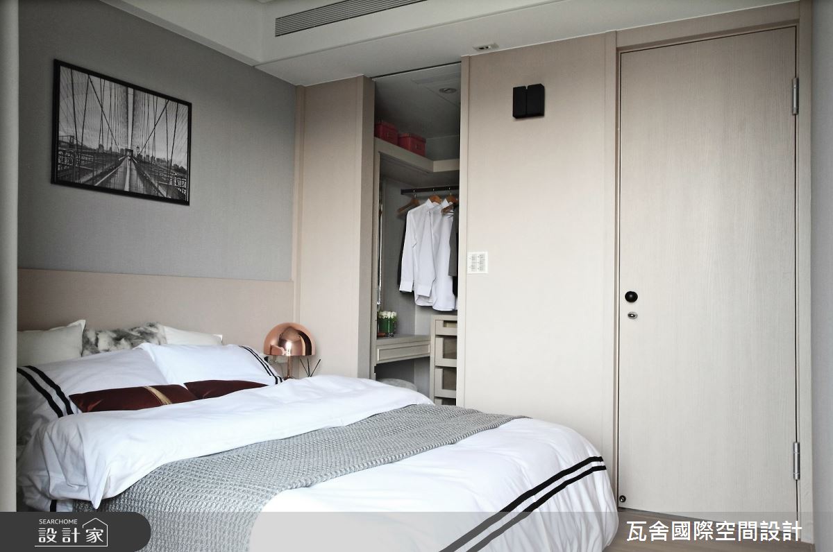 25坪毛胚屋＿現代風臥室更衣間案例圖片＿瓦舍國際空間設計＿瓦舍_08之16