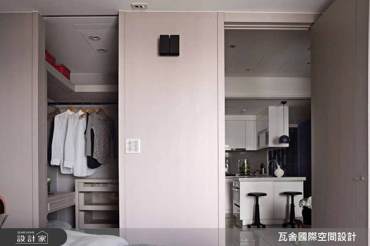25坪毛胚屋＿現代風餐廳廚房臥室更衣間中島案例圖片＿瓦舍國際空間設計＿瓦舍_08之19