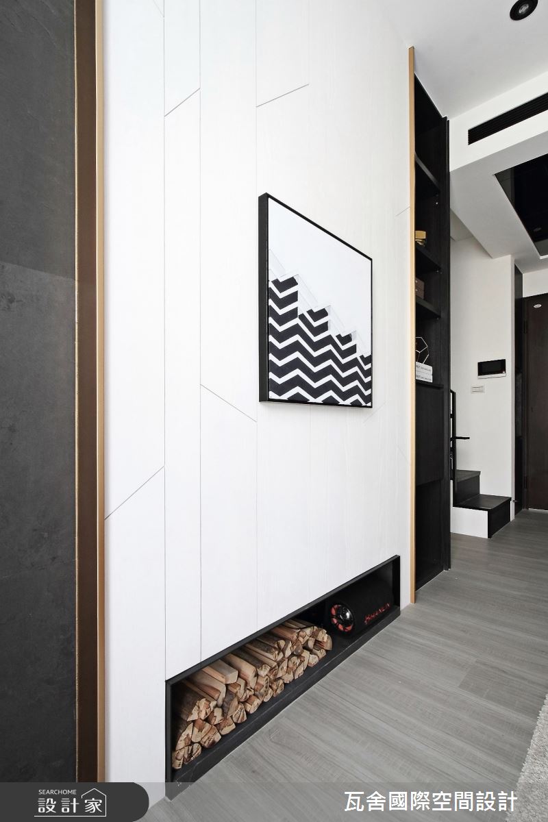 毛胚屋＿現代風客廳樓梯案例圖片＿瓦舍國際空間設計＿瓦舍_10之20