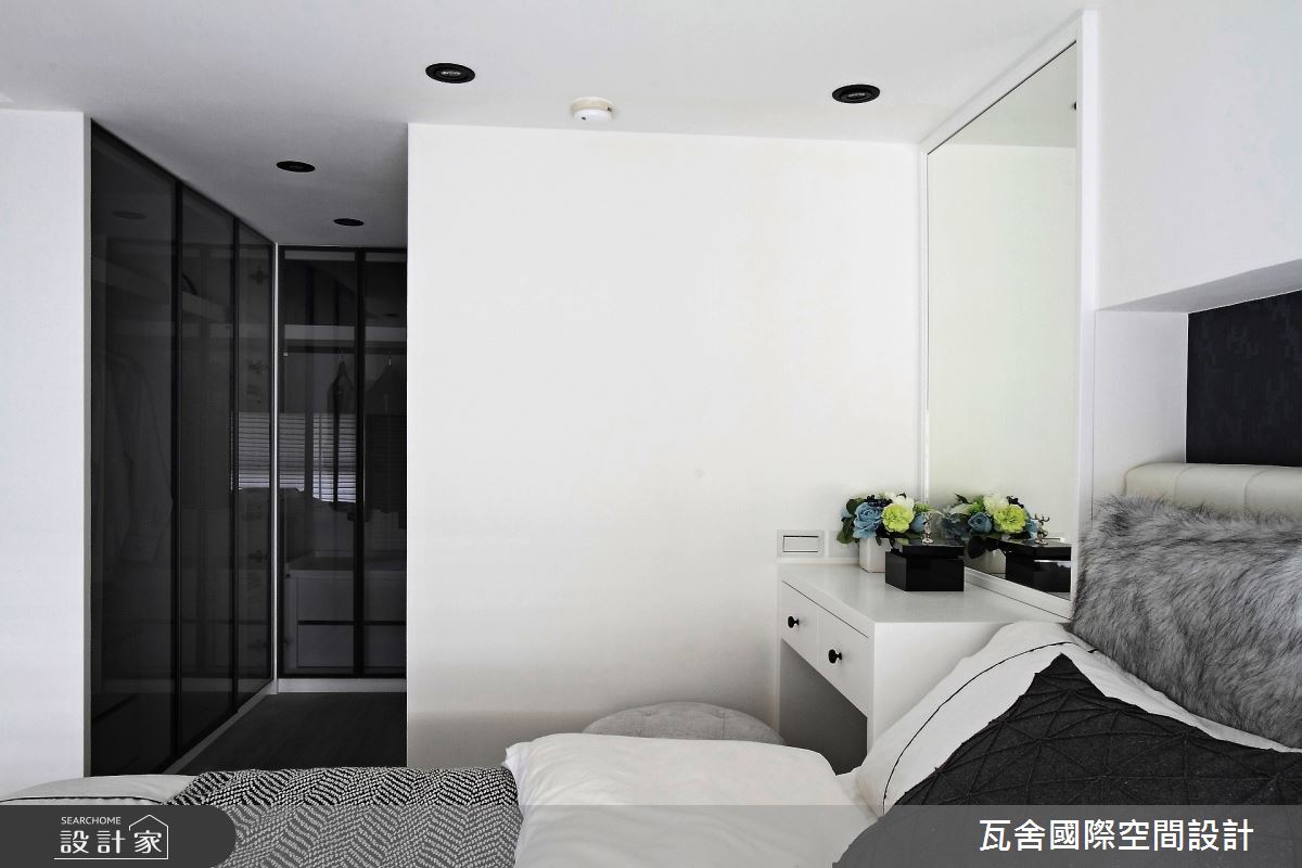 毛胚屋＿現代風臥室案例圖片＿瓦舍國際空間設計＿瓦舍_10之30