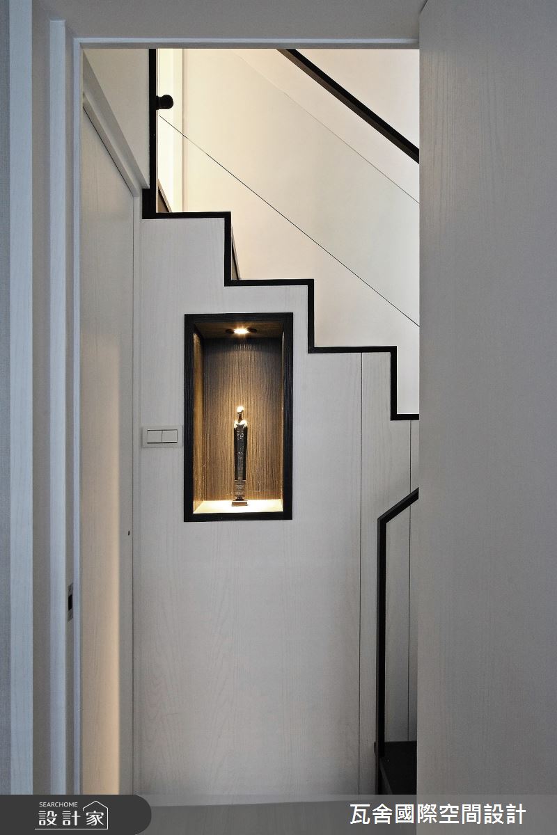 毛胚屋＿現代風樓梯案例圖片＿瓦舍國際空間設計＿瓦舍_10之21