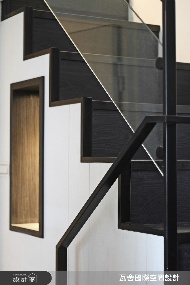 毛胚屋＿現代風樓梯案例圖片＿瓦舍國際空間設計＿瓦舍_10之33