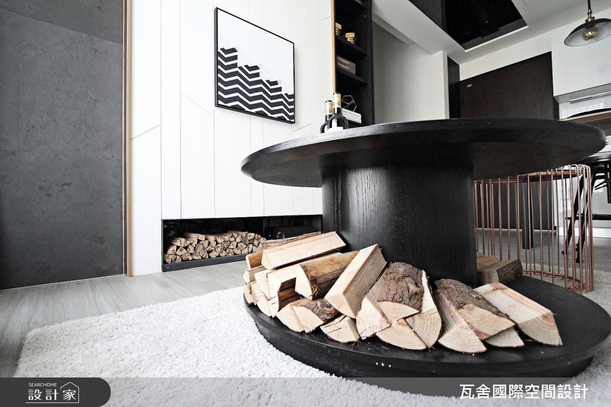 毛胚屋＿現代風客廳案例圖片＿瓦舍國際空間設計＿瓦舍_10之12