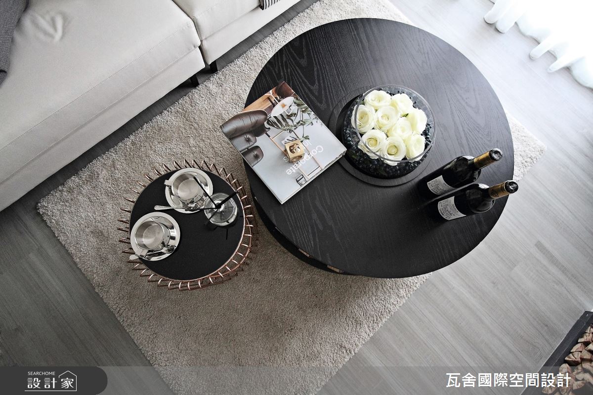 毛胚屋＿現代風客廳案例圖片＿瓦舍國際空間設計＿瓦舍_10之35