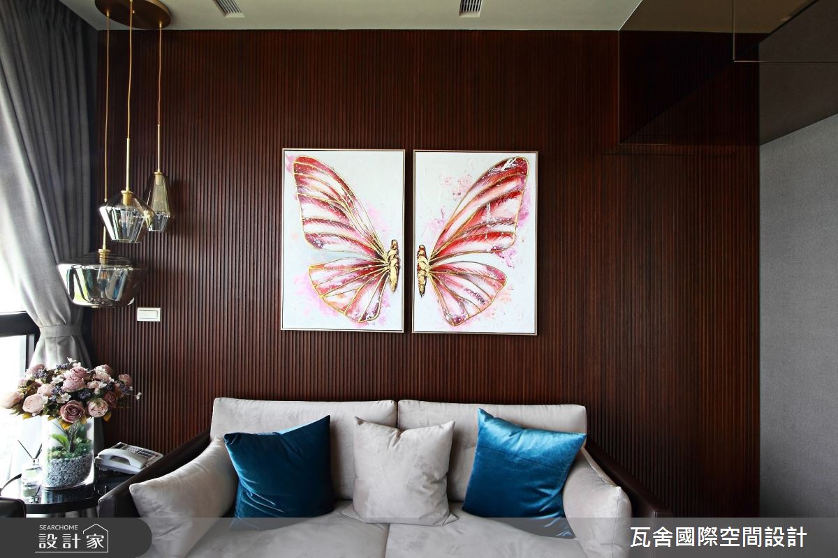 毛胚屋＿現代風客廳案例圖片＿瓦舍國際空間設計＿瓦舍_12之7