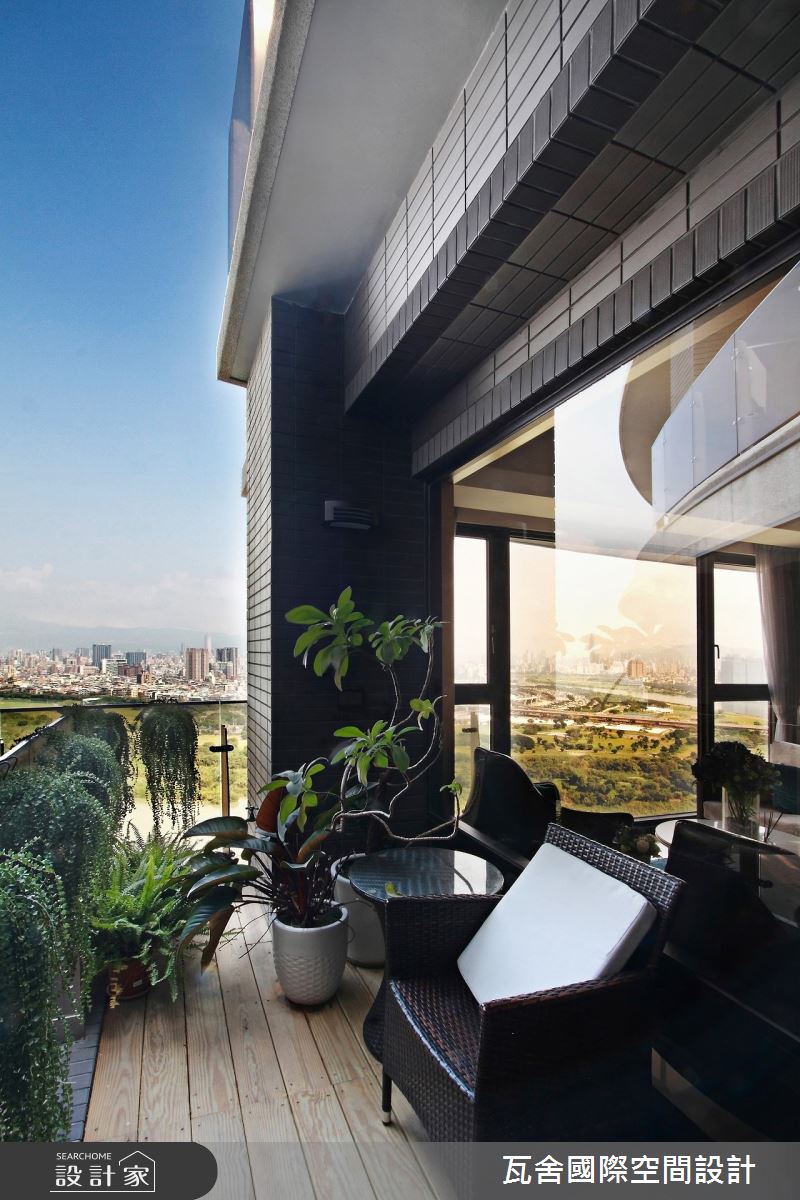 毛胚屋＿現代風陽台案例圖片＿瓦舍國際空間設計＿瓦舍_12之15