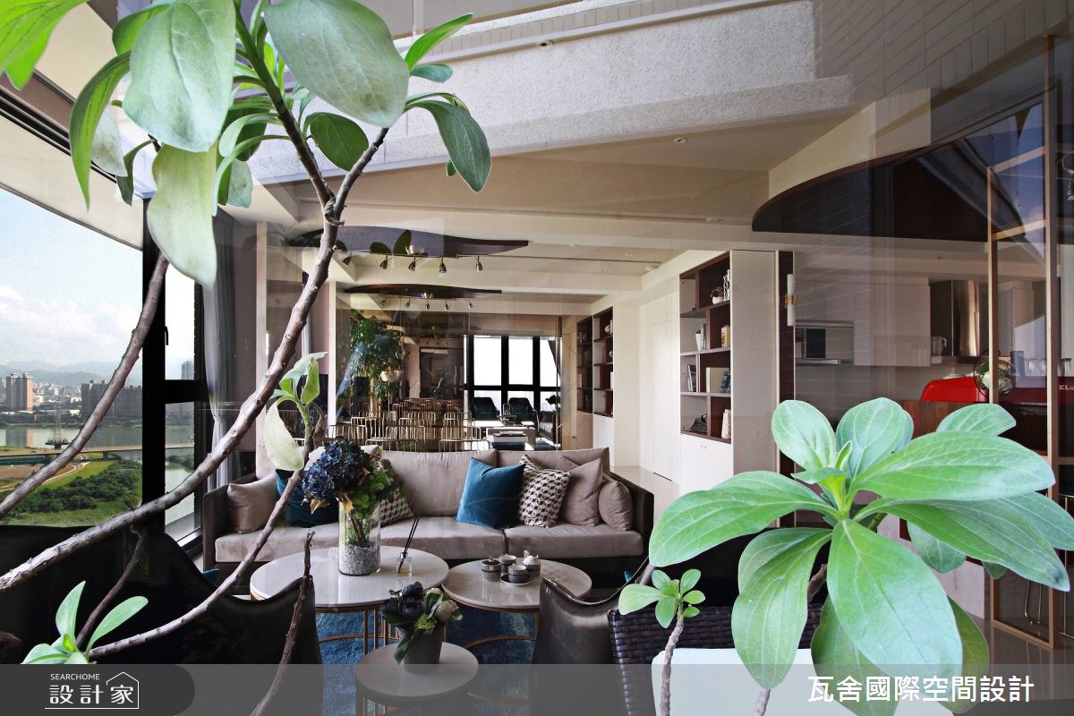 毛胚屋＿現代風客廳案例圖片＿瓦舍國際空間設計＿瓦舍_12之16