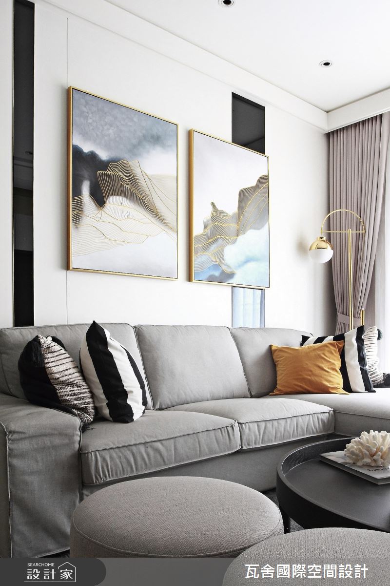 28坪預售屋＿現代風客廳案例圖片＿瓦舍國際空間設計＿瓦舍_13之8