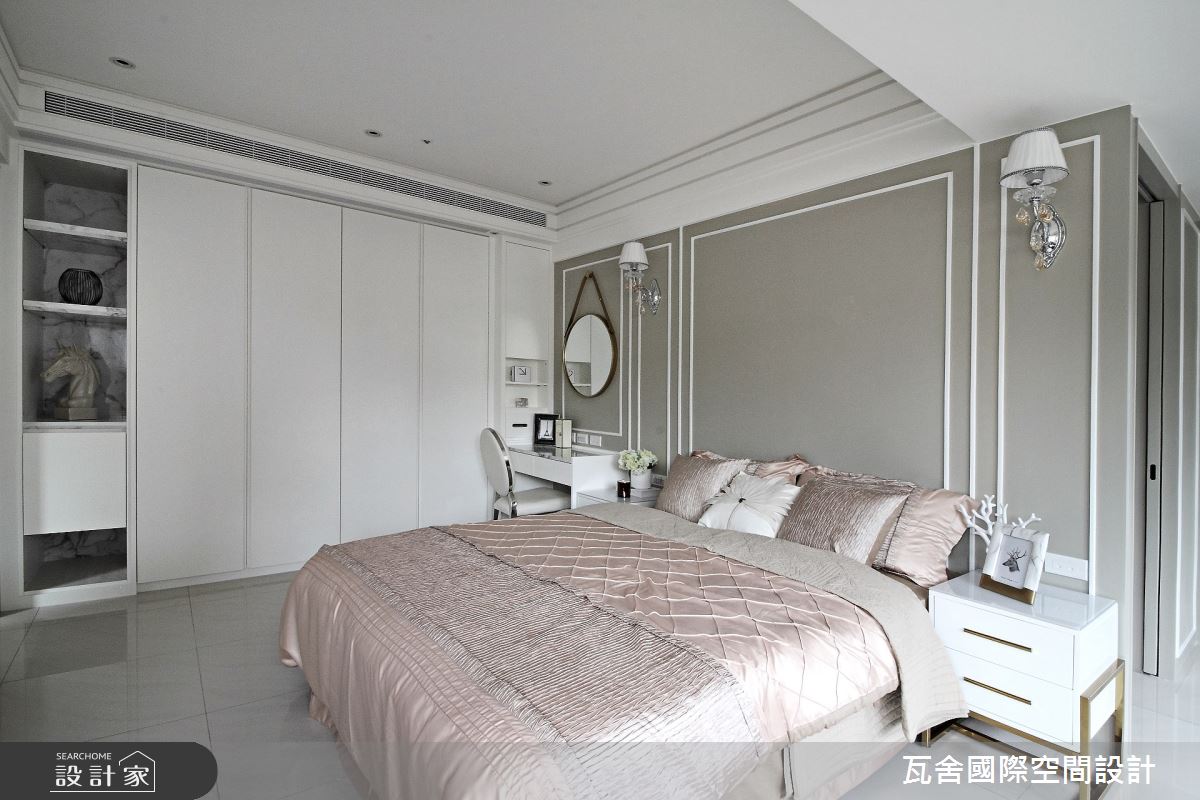 63坪預售屋＿新古典臥室臥榻案例圖片＿瓦舍國際空間設計＿瓦舍_14之21