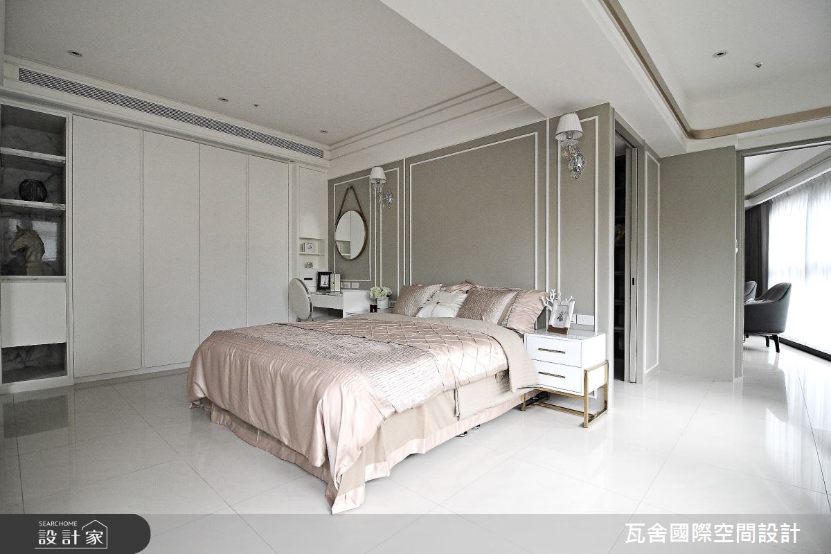 63坪預售屋＿新古典臥室案例圖片＿瓦舍國際空間設計＿瓦舍_14之19