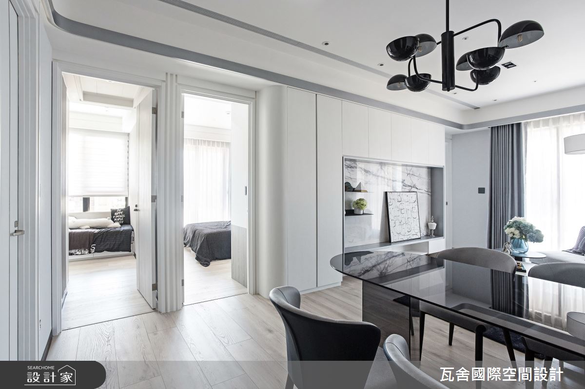46坪預售屋＿現代風客廳餐廳臥室案例圖片＿瓦舍國際空間設計＿瓦舍_15之15
