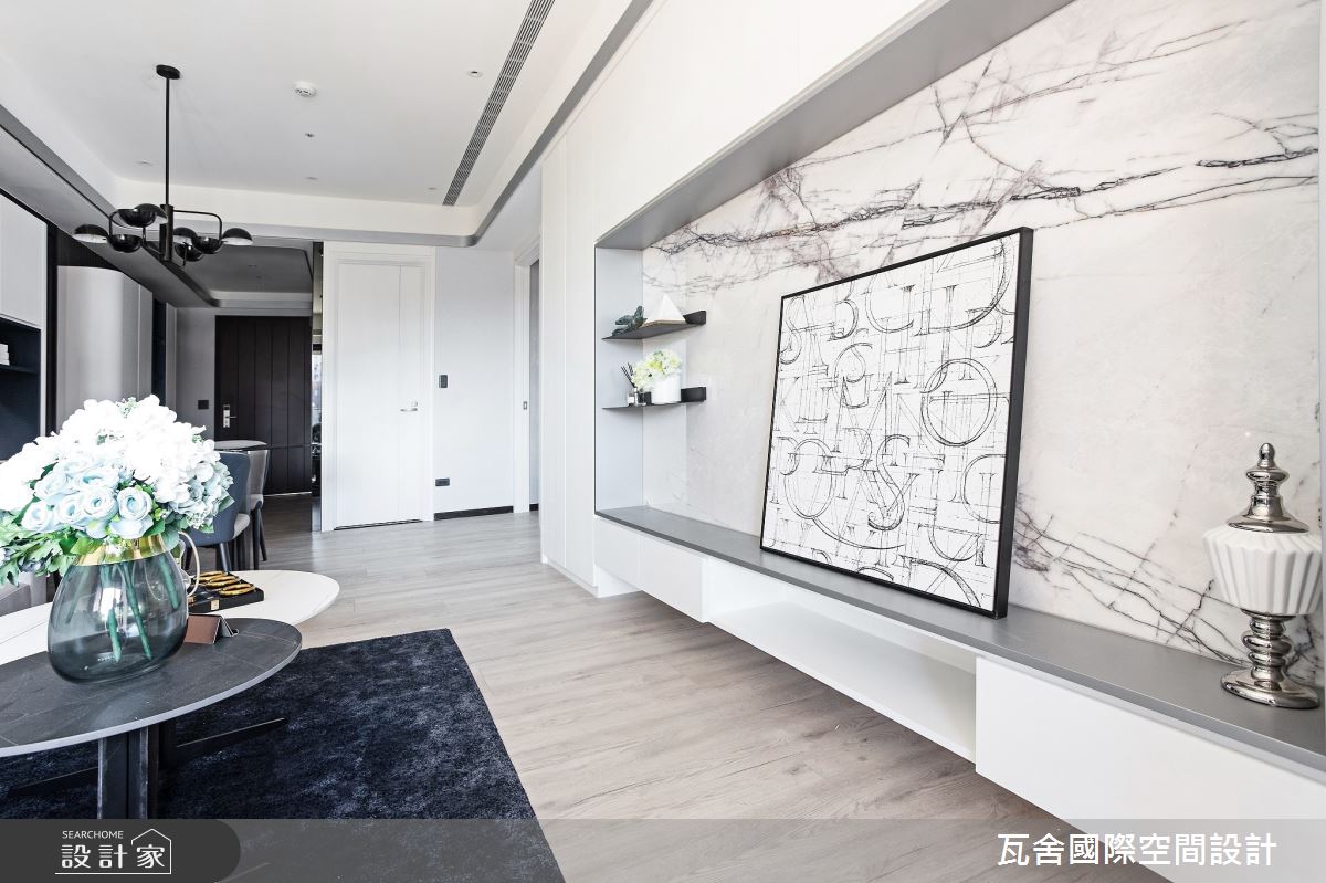 46坪預售屋＿現代風玄關客廳案例圖片＿瓦舍國際空間設計＿瓦舍_15之10