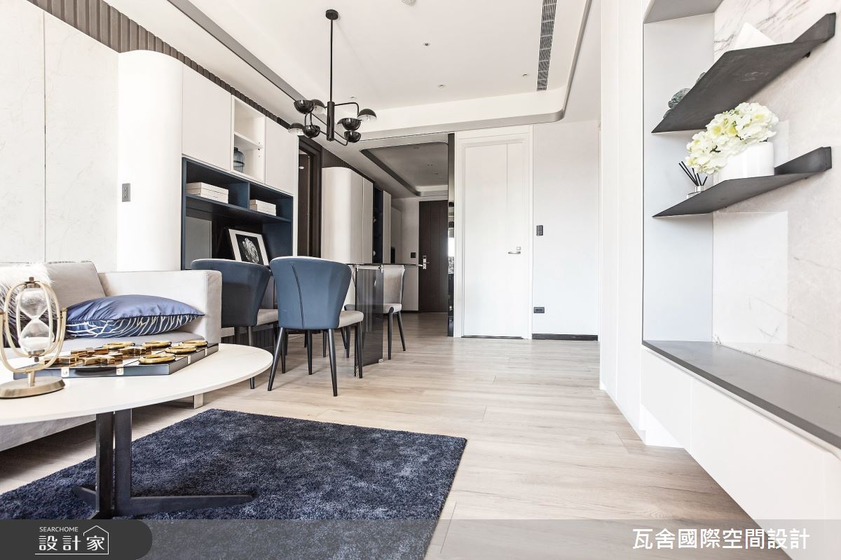 46坪預售屋＿現代風客廳案例圖片＿瓦舍國際空間設計＿瓦舍_15之11