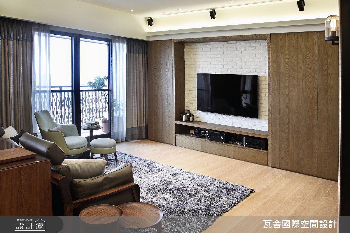 新古屋(10年以下)＿北歐風客廳案例圖片＿瓦舍國際空間設計＿瓦舍_11之5