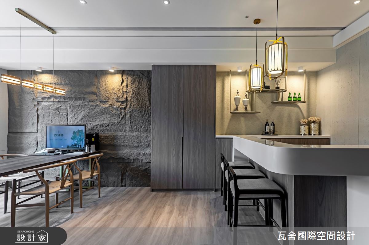 新成屋(5年以下)＿現代風餐廳吧檯案例圖片＿瓦舍國際空間設計＿瓦舍_21之14