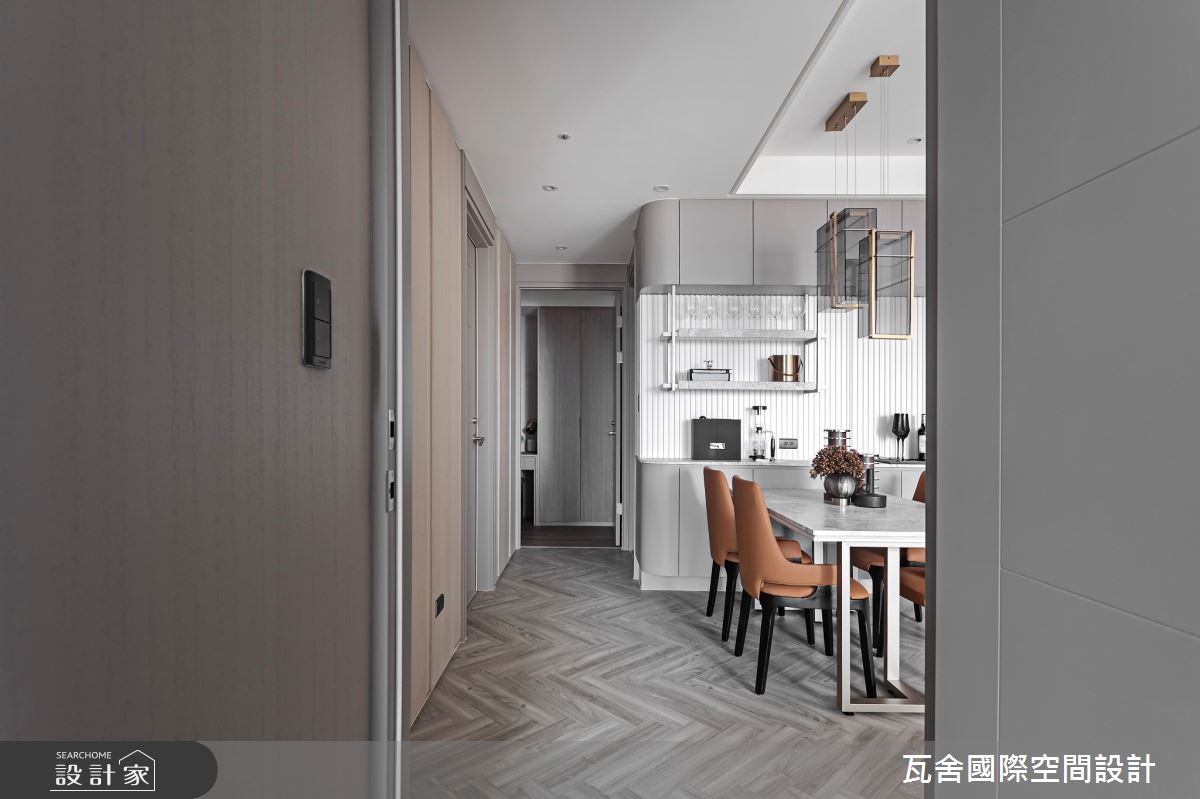 新成屋(5年以下)＿現代風餐廳走廊案例圖片＿瓦舍國際空間設計＿瓦舍_22之16
