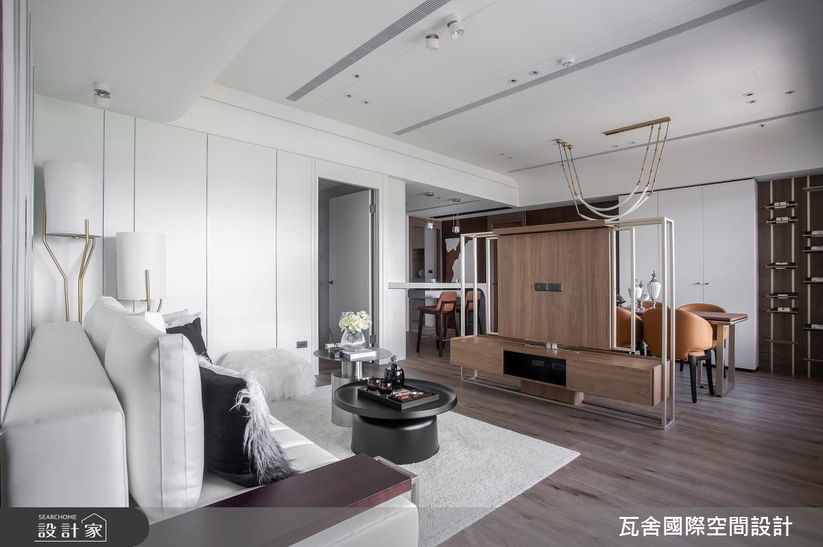 新成屋(5年以下)＿現代風客廳案例圖片＿瓦舍國際空間設計＿瓦舍_23之5