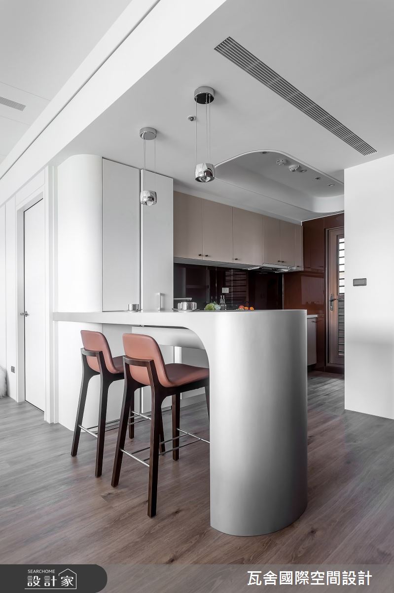 新成屋(5年以下)＿現代風廚房吧檯中島案例圖片＿瓦舍國際空間設計＿瓦舍_23之13