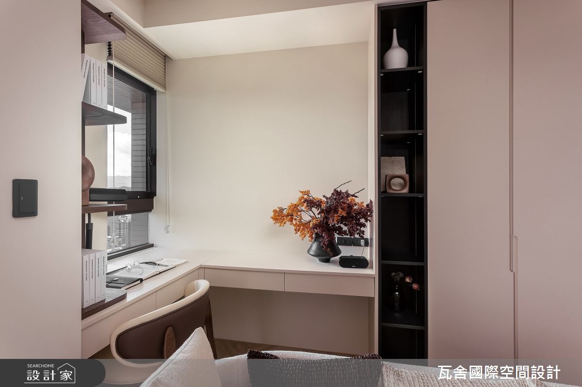 42坪新成屋(5年以下)＿侘寂風臥室案例圖片＿瓦舍國際空間設計＿瓦舍_26之8