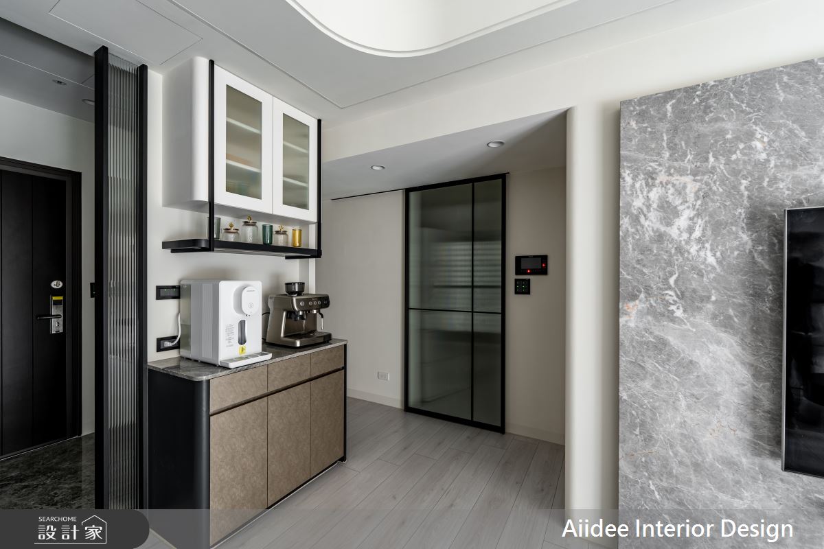 30坪新成屋(5年以下)＿現代輕奢風玄關客廳案例圖片＿艾迪室內裝修設計有限公司 AIIDEE Design＿艾迪02_鼓山美術君御_30坪現代輕奢風_高雄室內設計之10