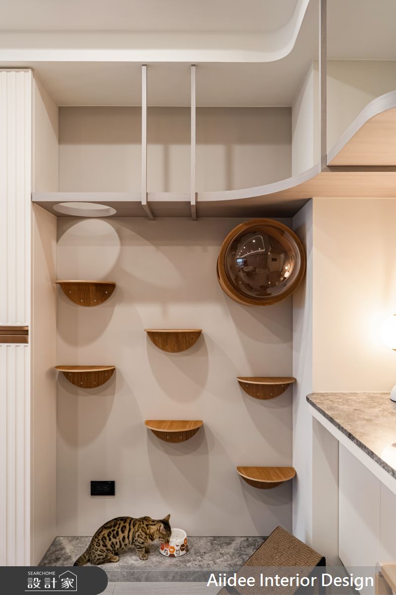 45坪新成屋(5年以下)＿現代美式風寵物案例圖片＿艾迪室內裝修設計有限公司 AIIDEE Design＿艾迪03_中山極上_45坪現代美式風_高雄室內設計之15