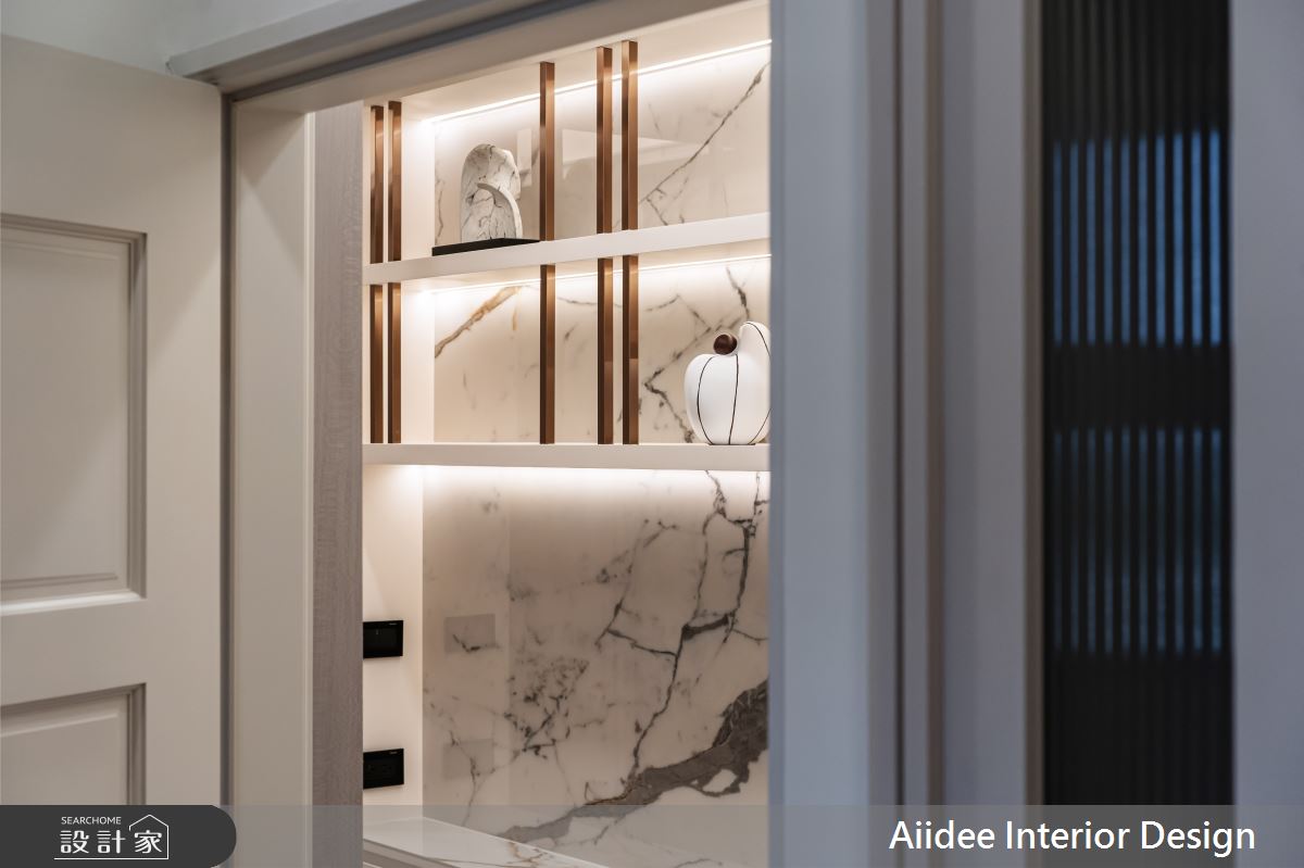 45坪新成屋(5年以下)＿現代美式風玄關案例圖片＿艾迪室內裝修設計有限公司 AIIDEE Design＿艾迪03_中山極上_45坪現代美式風_高雄室內設計之16