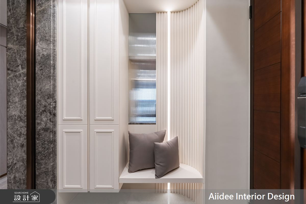 45坪新成屋(5年以下)＿現代美式風玄關案例圖片＿艾迪室內裝修設計有限公司 AIIDEE Design＿艾迪03_中山極上_45坪現代美式風_高雄室內設計之18