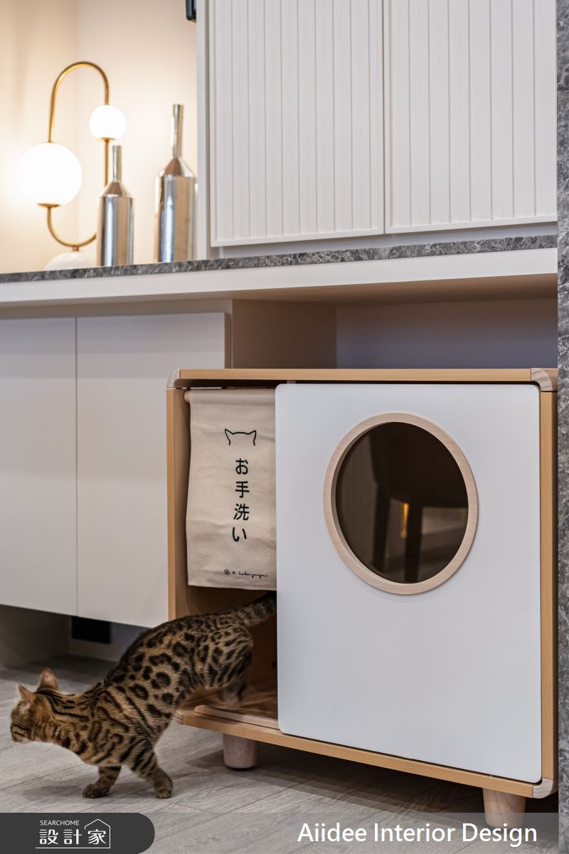 45坪新成屋(5年以下)＿現代美式風寵物案例圖片＿艾迪室內裝修設計有限公司 AIIDEE Design＿艾迪03_中山極上_45坪現代美式風_高雄室內設計之20