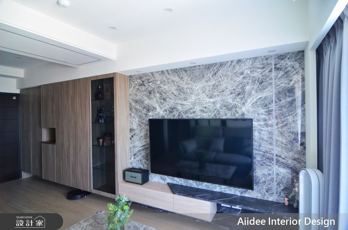 16坪新成屋(5年以下)＿現代簡約風客廳案例圖片＿艾迪室內裝修設計有限公司 AIIDEE Design＿艾迪13_高雄仁武閱讀AI_16坪現代簡約風_高雄室內設計之3